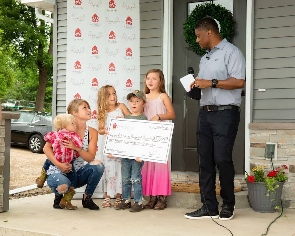 Emotional Homes for the Holiday's recipient sees new bedroom